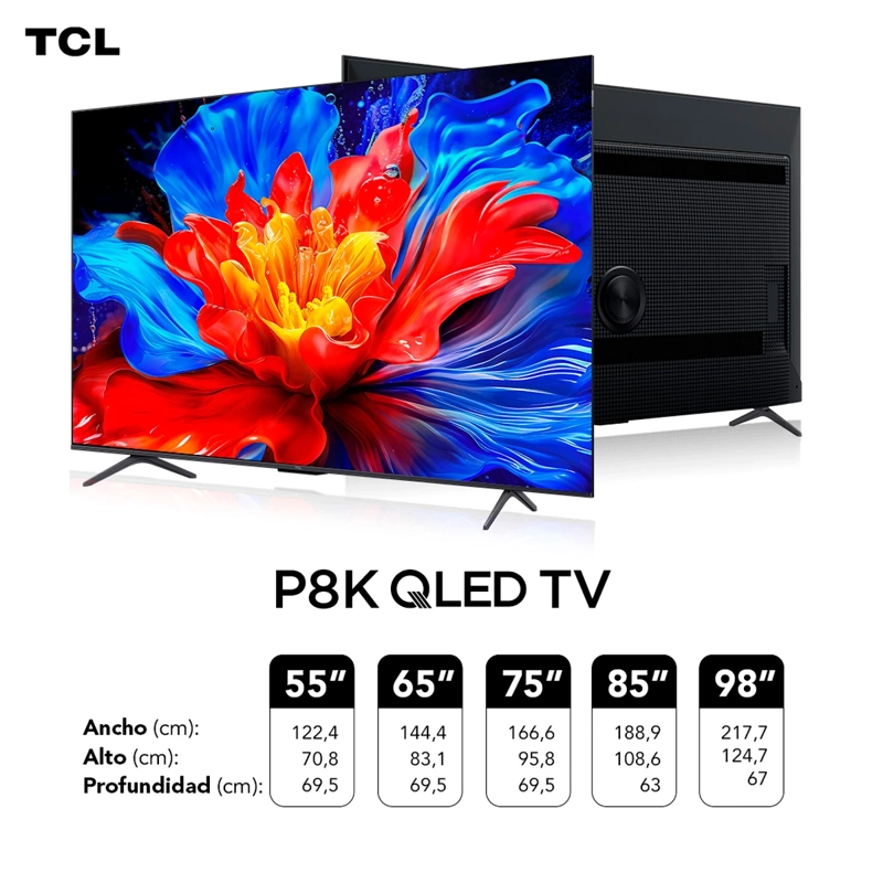 SMART TV TCL QLED 4K UHD 75” 75P8K - 11