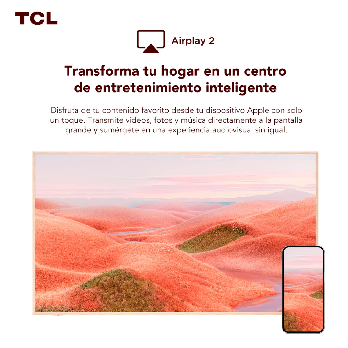SMART TV ART TCL QLED 4K UHD 55” 55A300W - 14