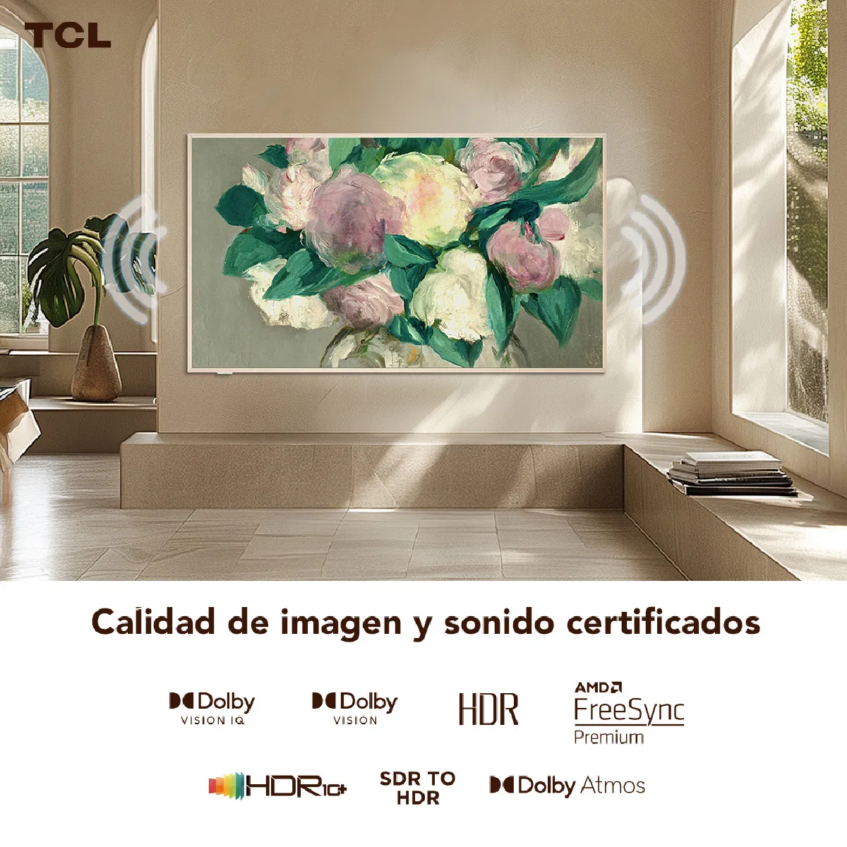 SMART TV ART TCL QLED 4K UHD 55” 55A300W - 15