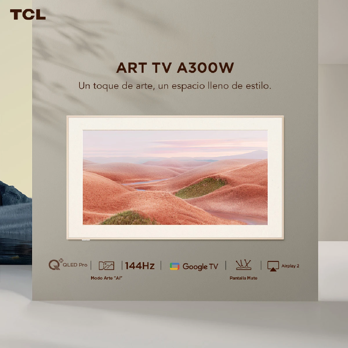 SMART TV ART TCL QLED 4K UHD 55” 55A300W - 5