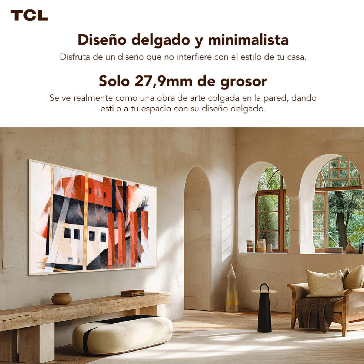 SMART TV ART TCL QLED 4K UHD 55” 55A300W - 6