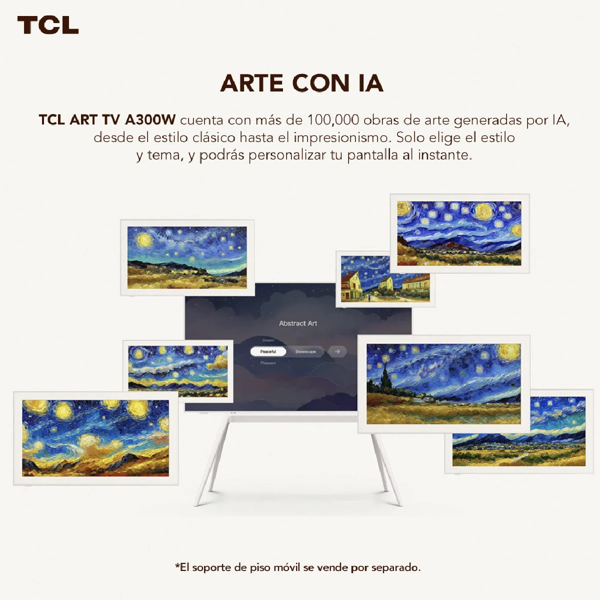 SMART TV ART TCL QLED 4K UHD 55” 55A300W - 7