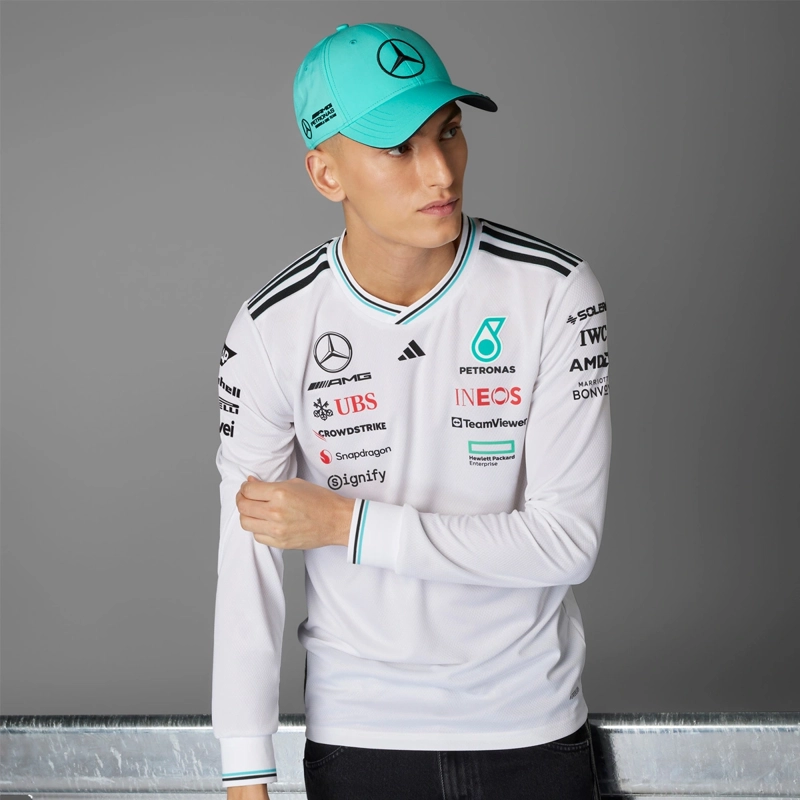 GORRA ADIDAS TURQUESA PILOTO MERCEDES AMG PETRONAS F1 TEAM - 11