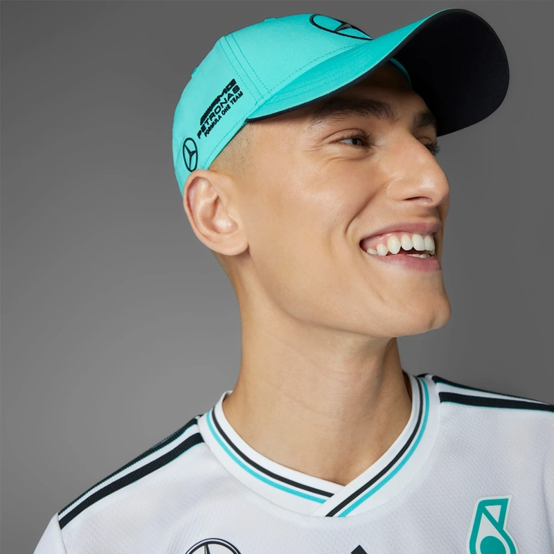 GORRA ADIDAS TURQUESA PILOTO MERCEDES AMG PETRONAS F1 TEAM - 14