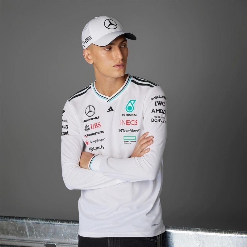 GORRA ADIDAS BLANCO PILOTO MERCEDES AMG PETRONAS F1 - 11