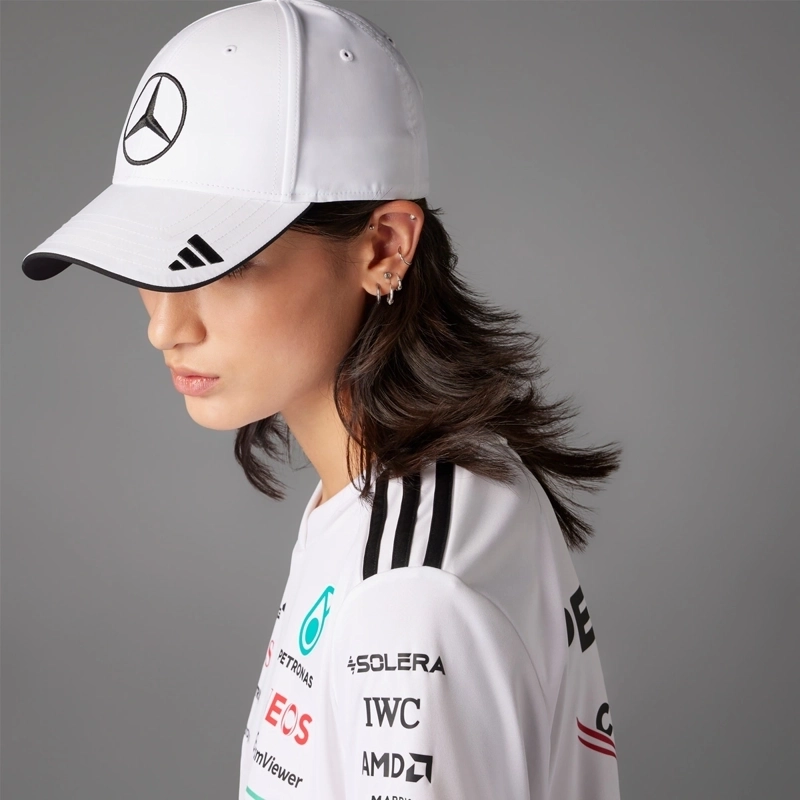 GORRA ADIDAS BLANCO PILOTO MERCEDES AMG PETRONAS F1 - 10