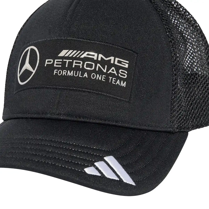 GORRA ADIDAS TRUCKER MERCEDES AMG PETRONAS F1 TEAM NEGRO - 3