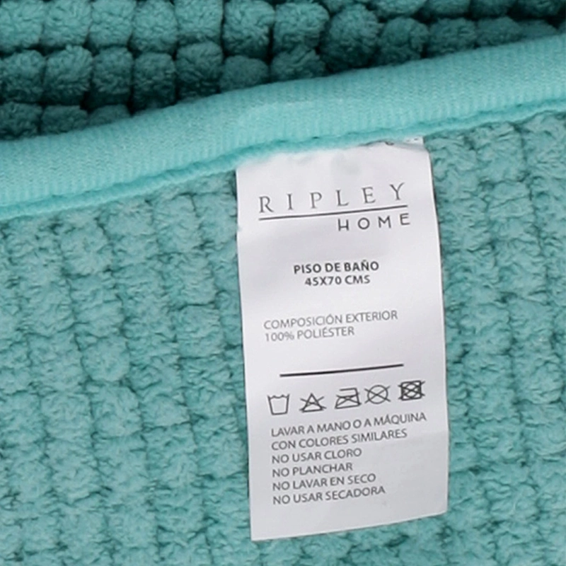 PISO DE BAÑO RIPLEY HOME SHAGGY COLOR 1 - 3