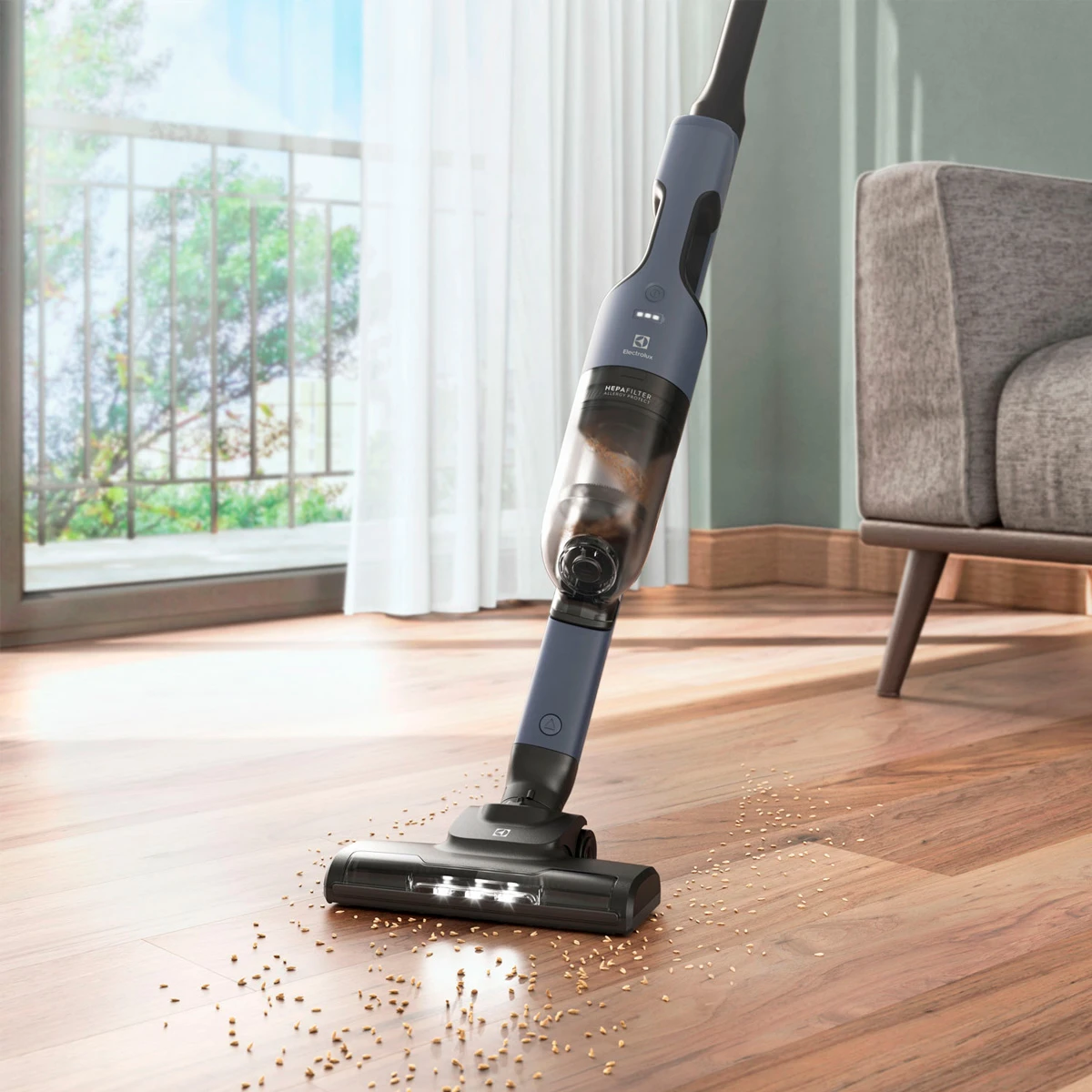 ASPIRADORA VERTICAL ELECTROLUX INALÁMBRICA ERG019 - 8