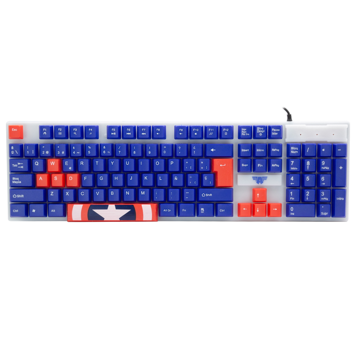 KIT GAMER DISNEY CAPITÁN AMERICA WINDOWS 3 EN 1 - 6
