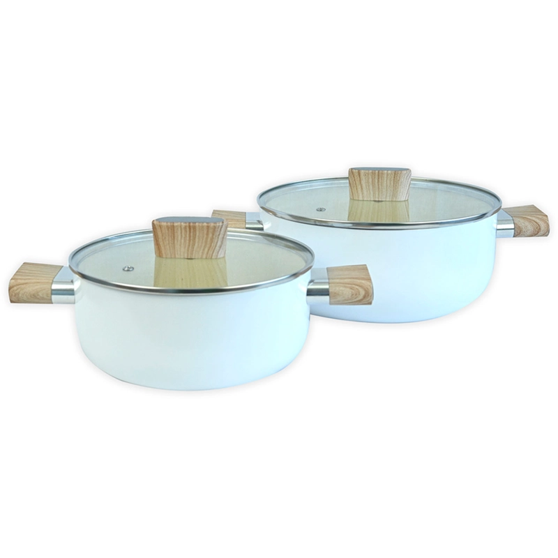 SET CACEROLA DORAL SATELLITE 20+24 CM CREMA - 1