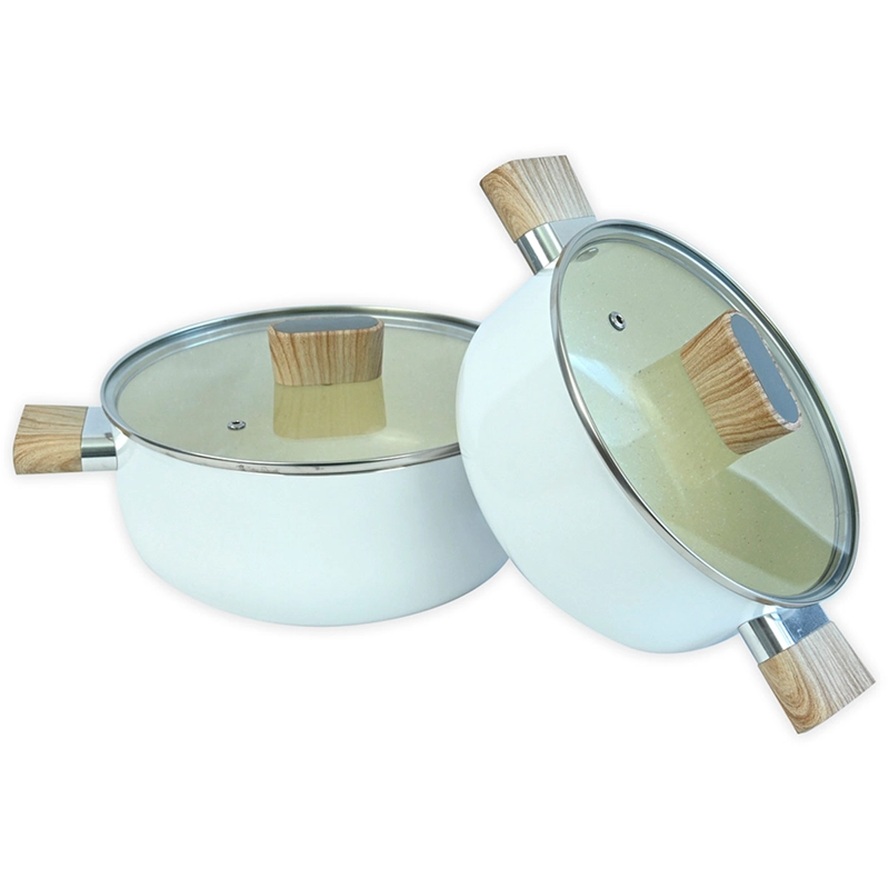 SET CACEROLA DORAL SATELLITE 20+24 CM CREMA - 3