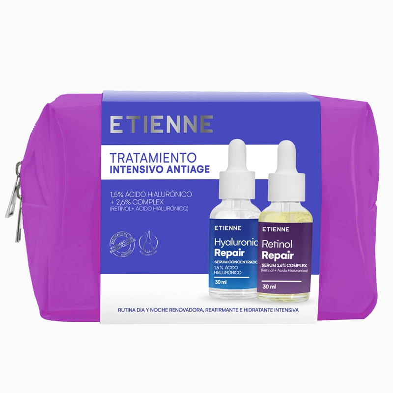 SÉRUMS ROSTRO ETIENNE DOBLE SERUM HA + RETINOL - 1
