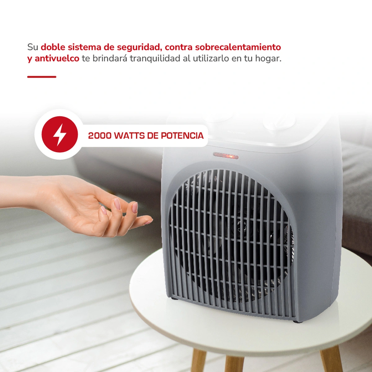 TERMOVENTILADOR THOMAS TH-FH28 - 4