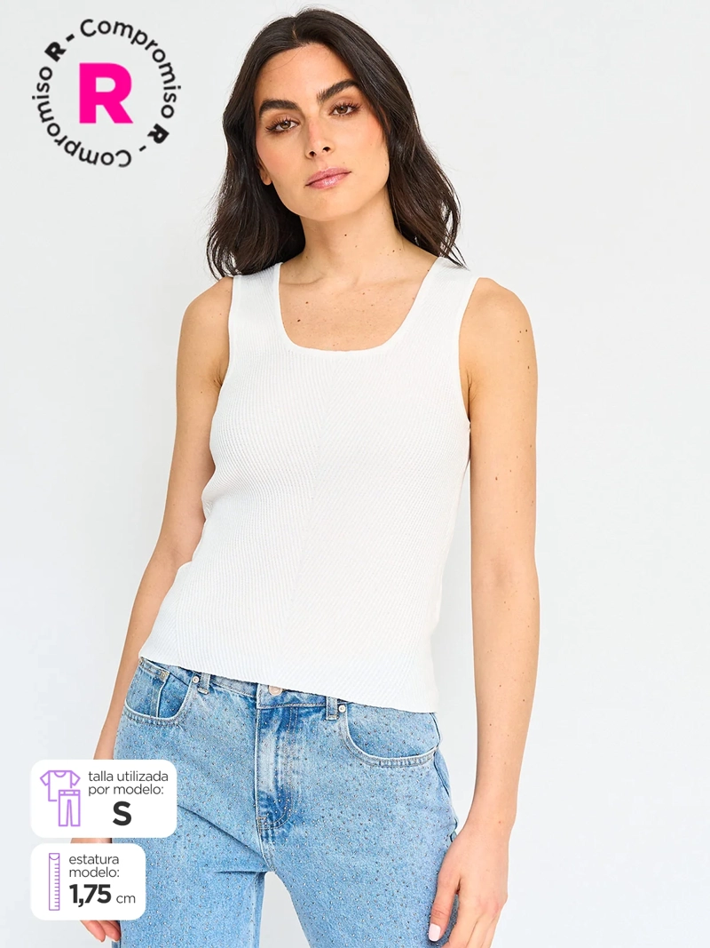 POLERA MUJER MARQUIS TEJIDA - 1
