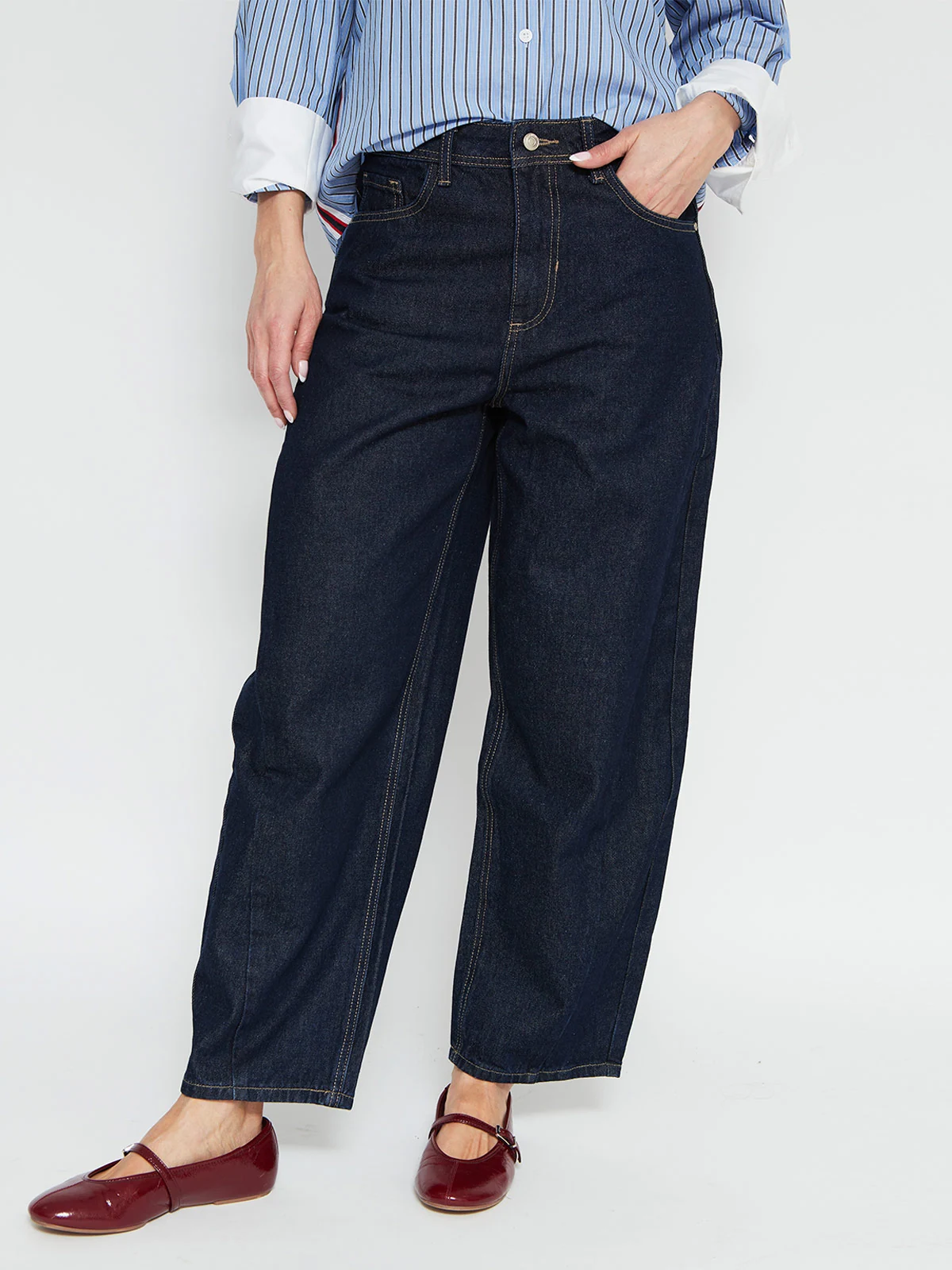 JEANS MUJER MARQUIS BARREL ALGODÓN  - 2