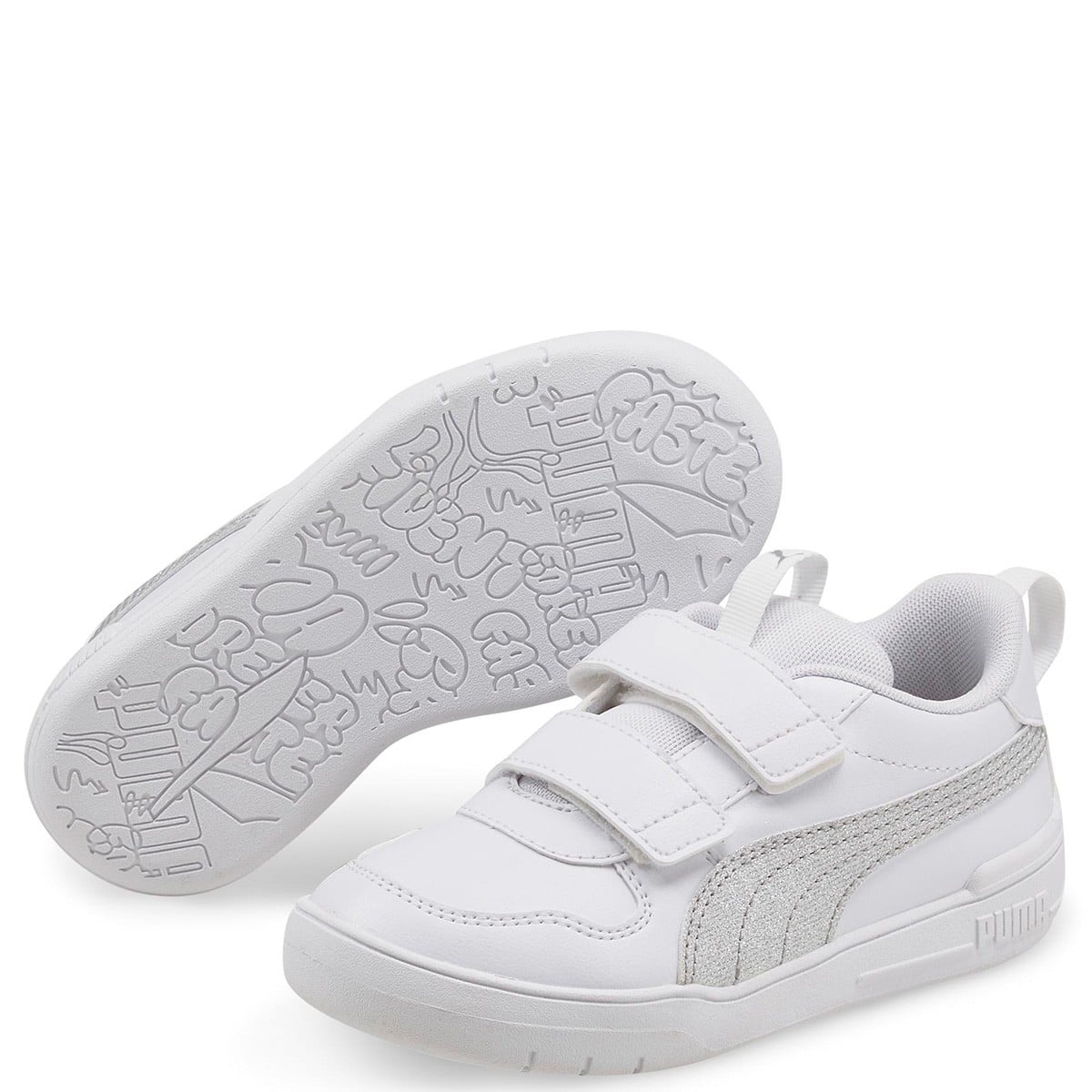 ZAPATILLAS NIÑA PUMA CASUALES BLANCO MULTIFLEX - 2