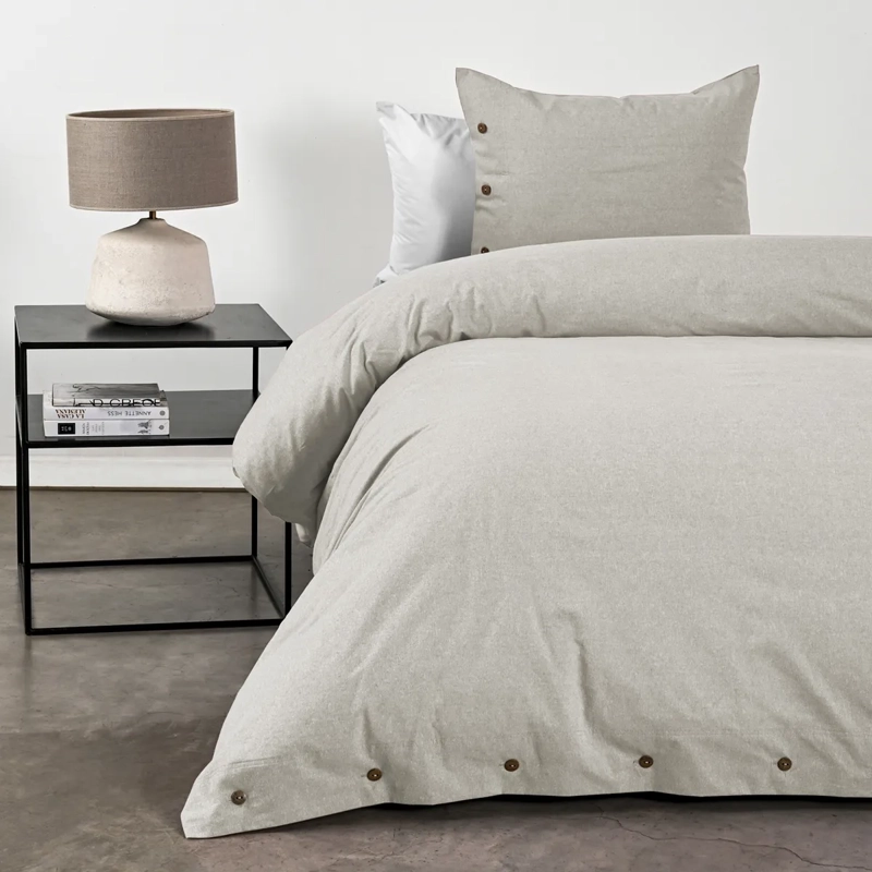 FUNDA PLUMÓN CANNON 220 X 160 CM ALGODÓN 1.5PL BEIGE - 2