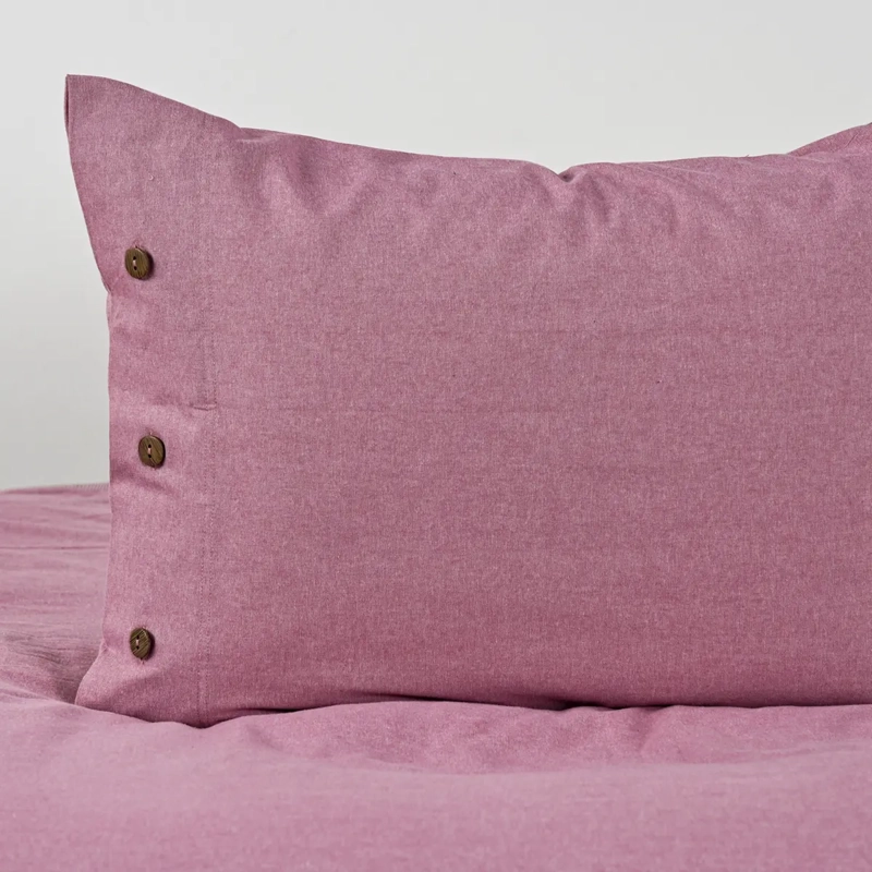 FUNDA PLUMÓN CANNON 220 X 160 CM ALGODÓN 1.5 PLAZAS LILA - 3