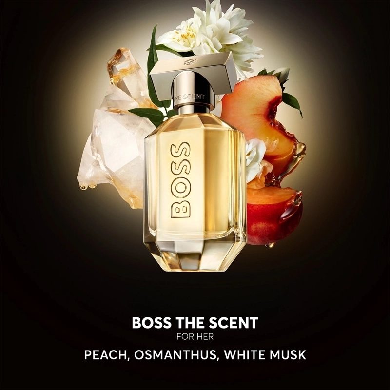 PERFUME HUGO BOSS THE SCENT MUJER EDP 50 ML + LOCIÓN CORPORAL 75 ML - 4