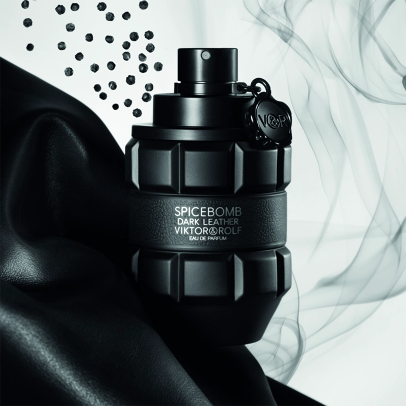 PERFUME VIKTOR & ROLF SPICEBOMB BLACK LEATHER HOMBRE EDP 50 ML, foto 3