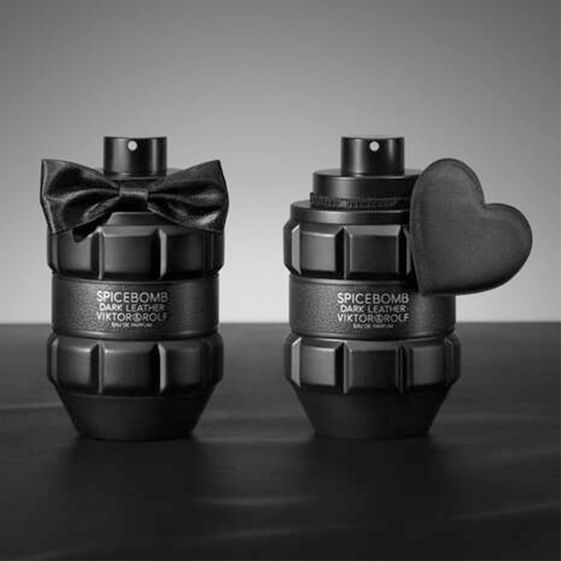 PERFUME VIKTOR & ROLF SPICEBOMB BLACK LEATHER HOMBRE EDP 50 ML, foto 6