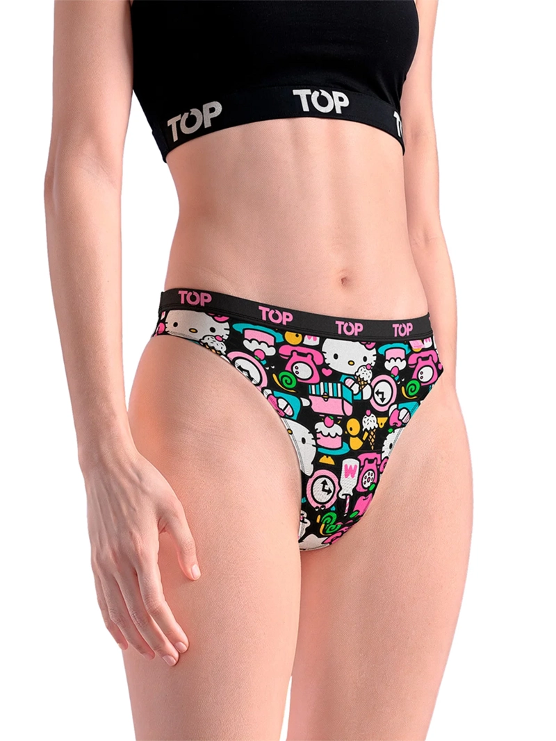 PACK 3 CALZONES COLALESS ALGODÓN MUJER TOP MULTICOLOR M502HKP3C1 - 4