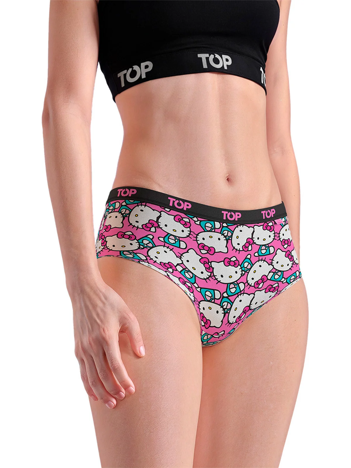 PACK 3 CALZONES PANTALETAS ALGODÓN MUJER TOP MULTICOLOR M206HKP3C1 - 2