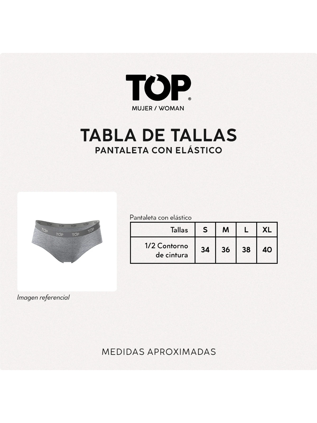 PACK 3 CALZONES PANTALETAS ALGODÓN MUJER TOP MULTICOLOR M206HKP3C1 - 9
