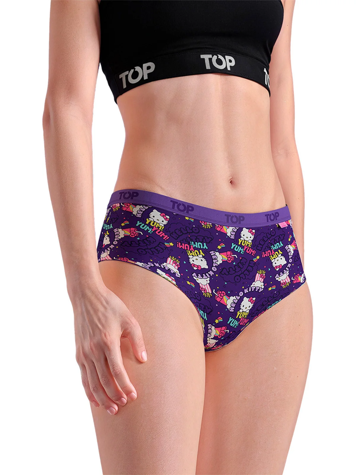 PACK 3 CALZONES PANTALETAS ALGODÓN MUJER TOP MULTICOLOR M206HKP3C2 - 3