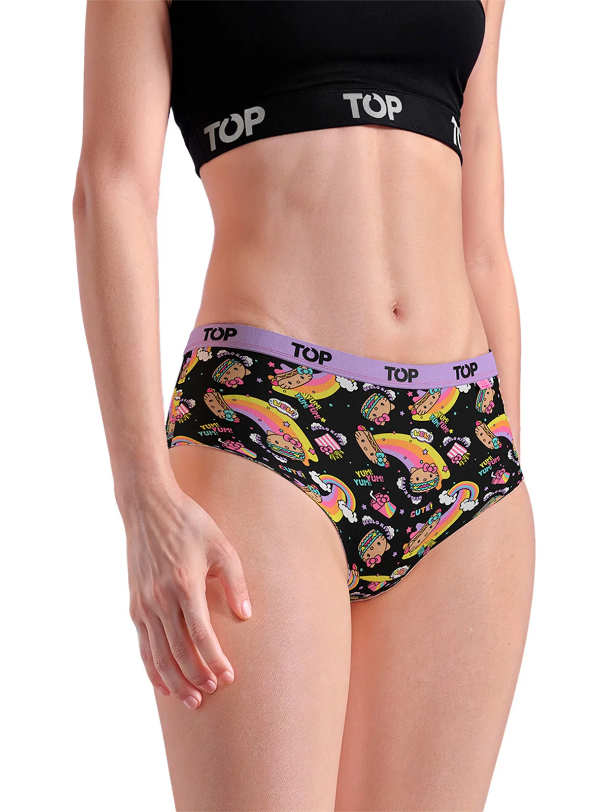 PACK 3 CALZONES PANTALETAS ALGODÓN MUJER TOP MULTICOLOR M206HKP3C2 - 4