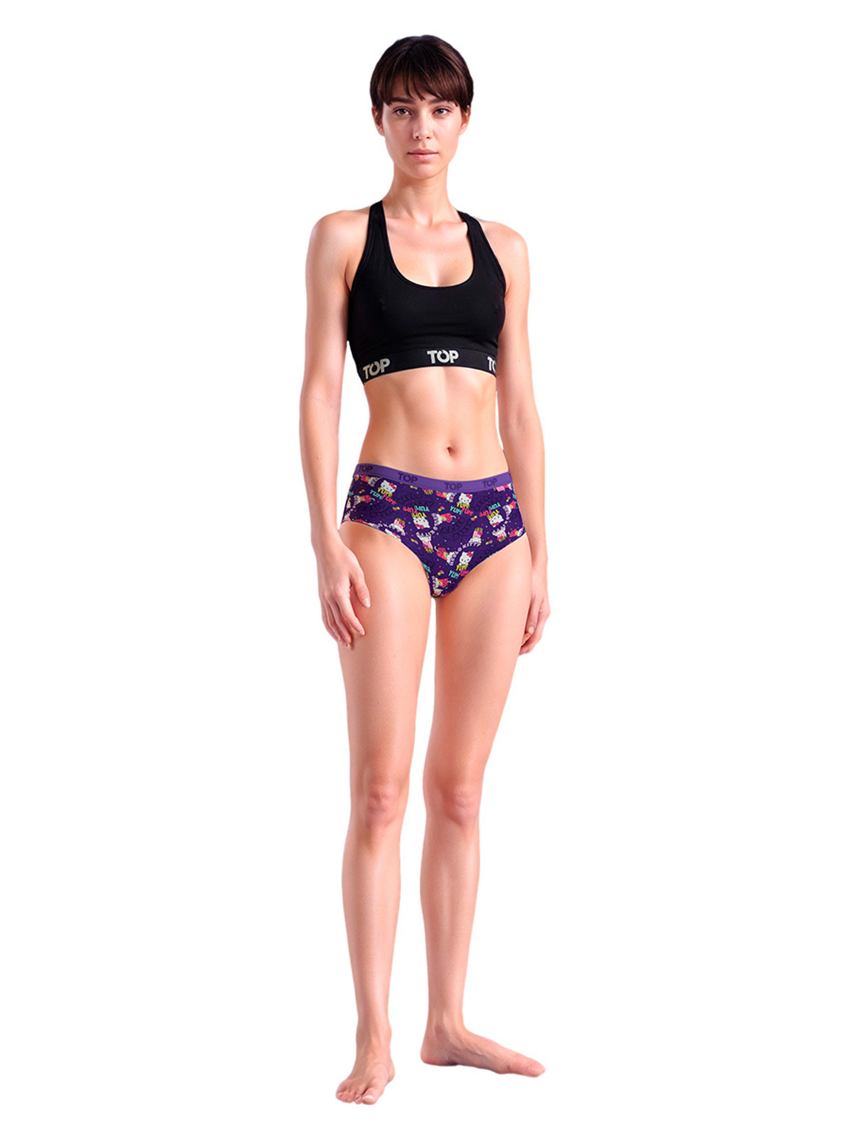 PACK 3 CALZONES PANTALETAS ALGODÓN MUJER TOP MULTICOLOR M206HKP3C2 - 7