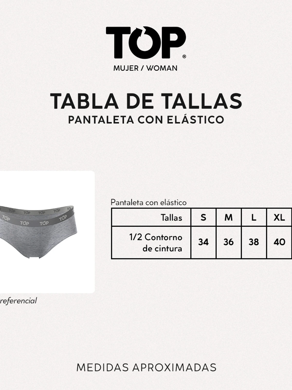 PACK 3 CALZONES PANTALETAS ALGODÓN MUJER TOP MULTICOLOR M206HKP3C2 - 9
