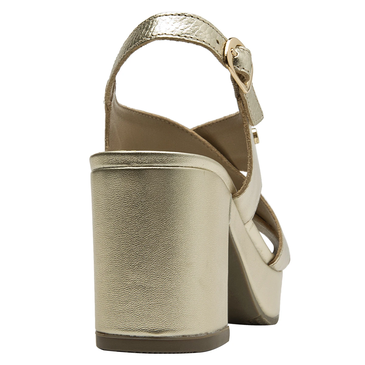 SANDALIAS MUJER CARRANO DORADO CRM0012 CUERO - 5