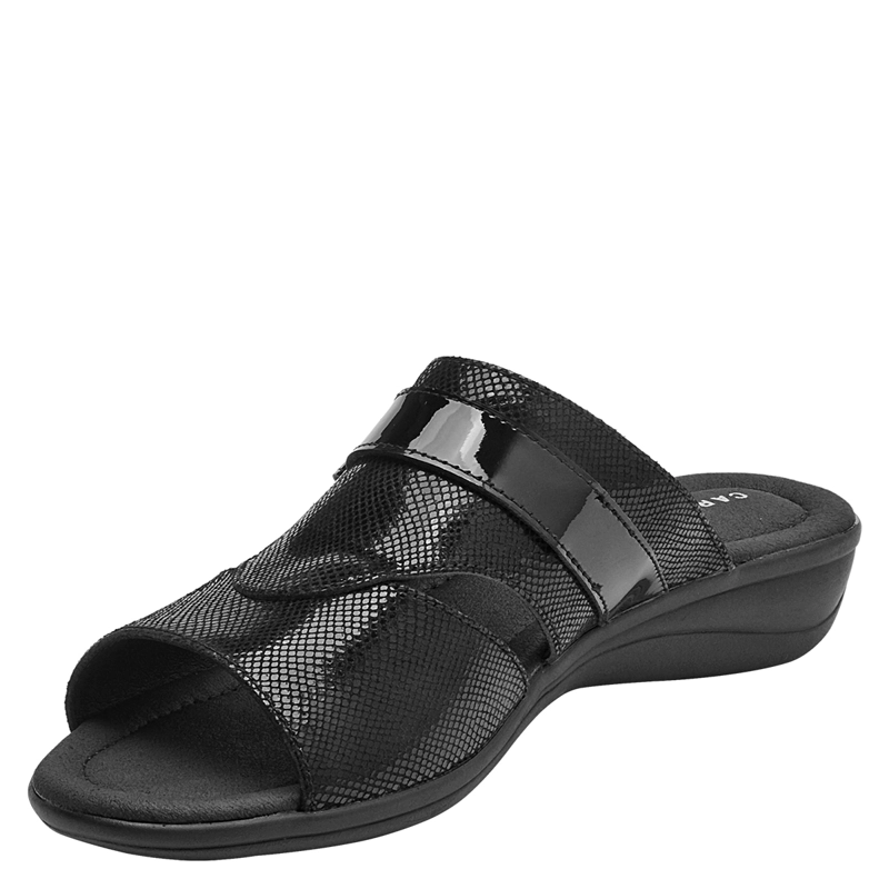 SANDALIAS MUJER CARRANO NEGRO CRM0050 CUERO - 3
