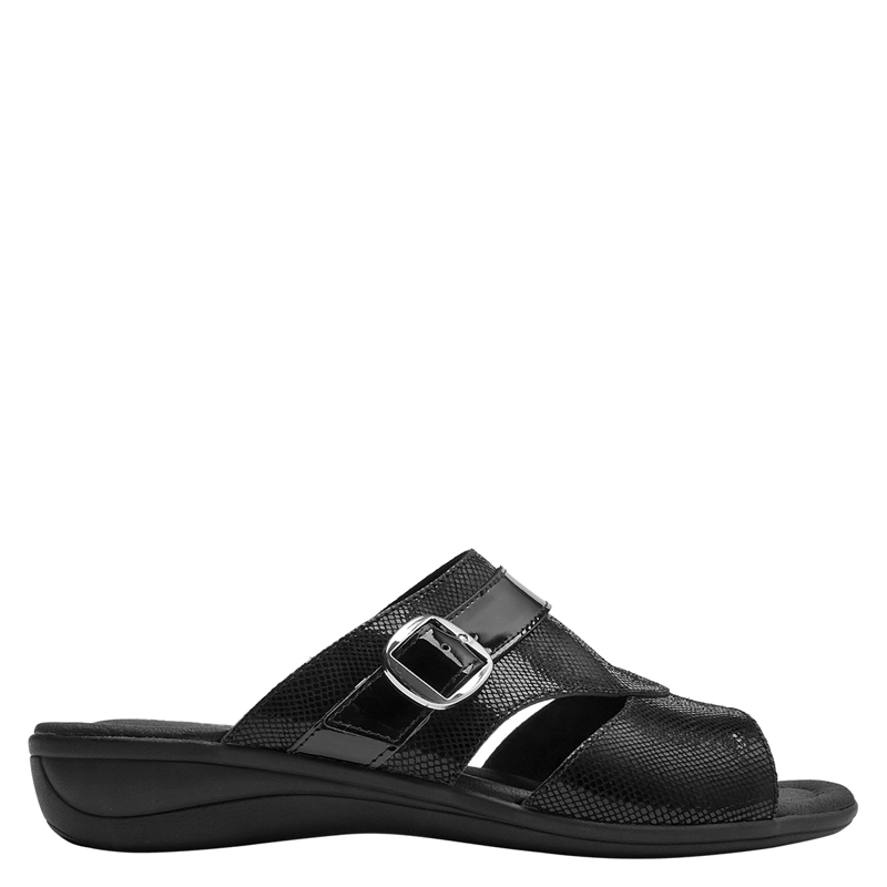 SANDALIAS MUJER CARRANO NEGRO CRM0050 CUERO - 1