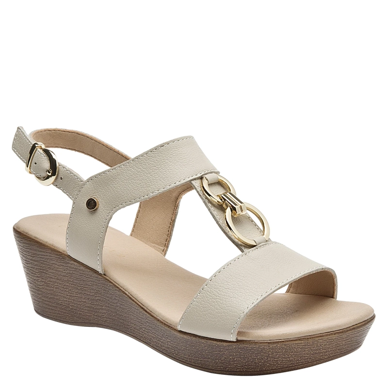 SANDALIAS MUJER CARRANO BEIGE CRM0169 - 2