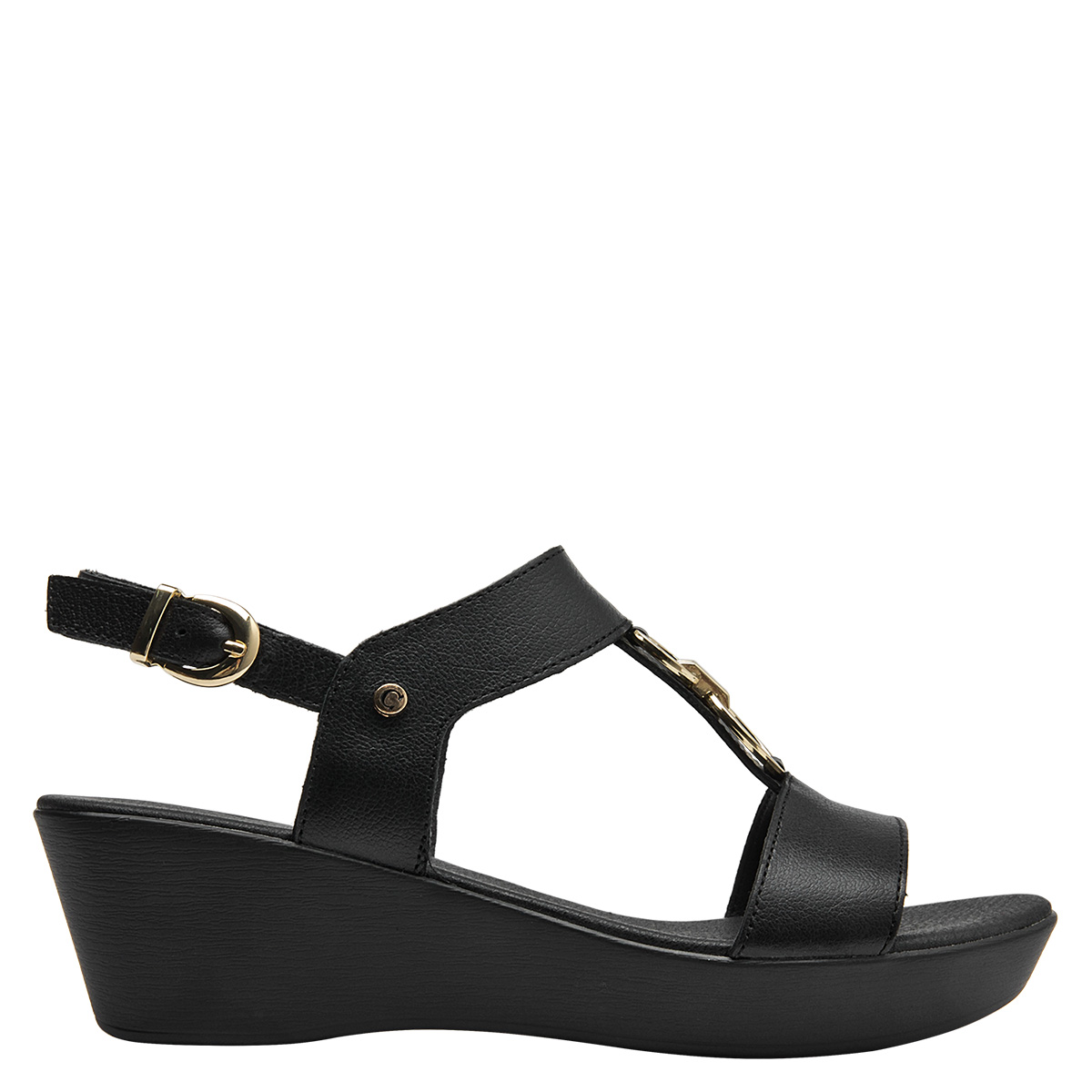 SANDALIAS MUJER CARRANO NEGRO CRM0169 CUERO - 1