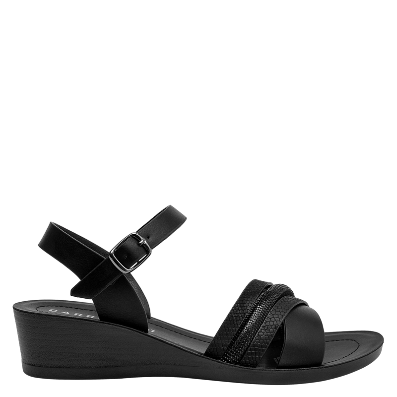 SANDALIAS MUJER CARRANO NEGRO CRM0175 - 1