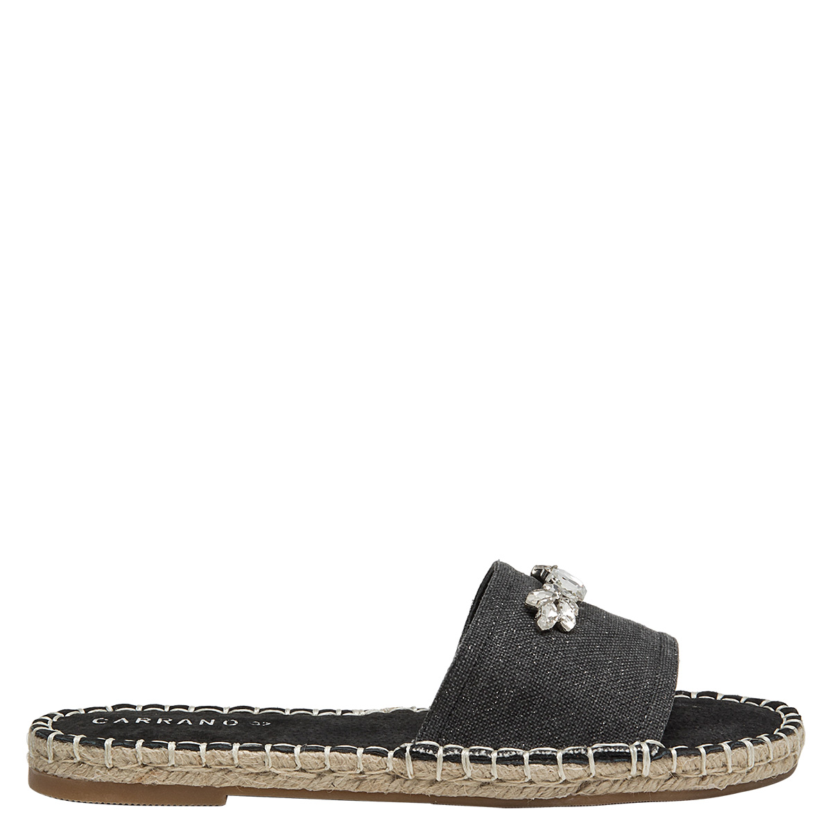 ALPARGATAS MUJER CARRANO NEGRO CRM0124 - 1