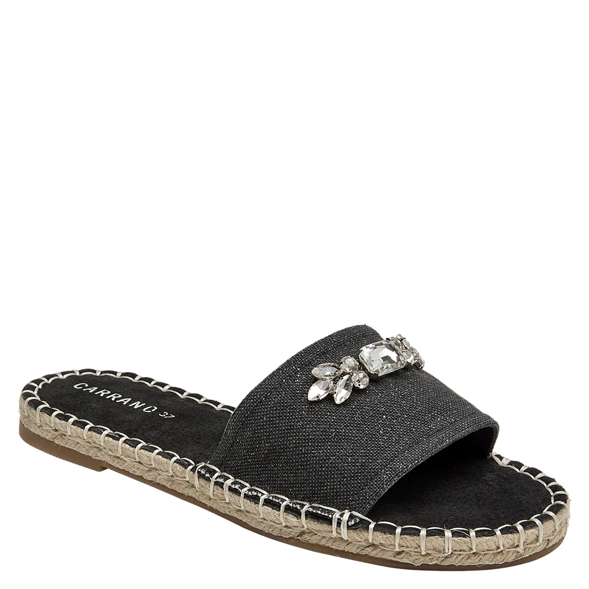 ALPARGATAS MUJER CARRANO NEGRO CRM0124 - 2