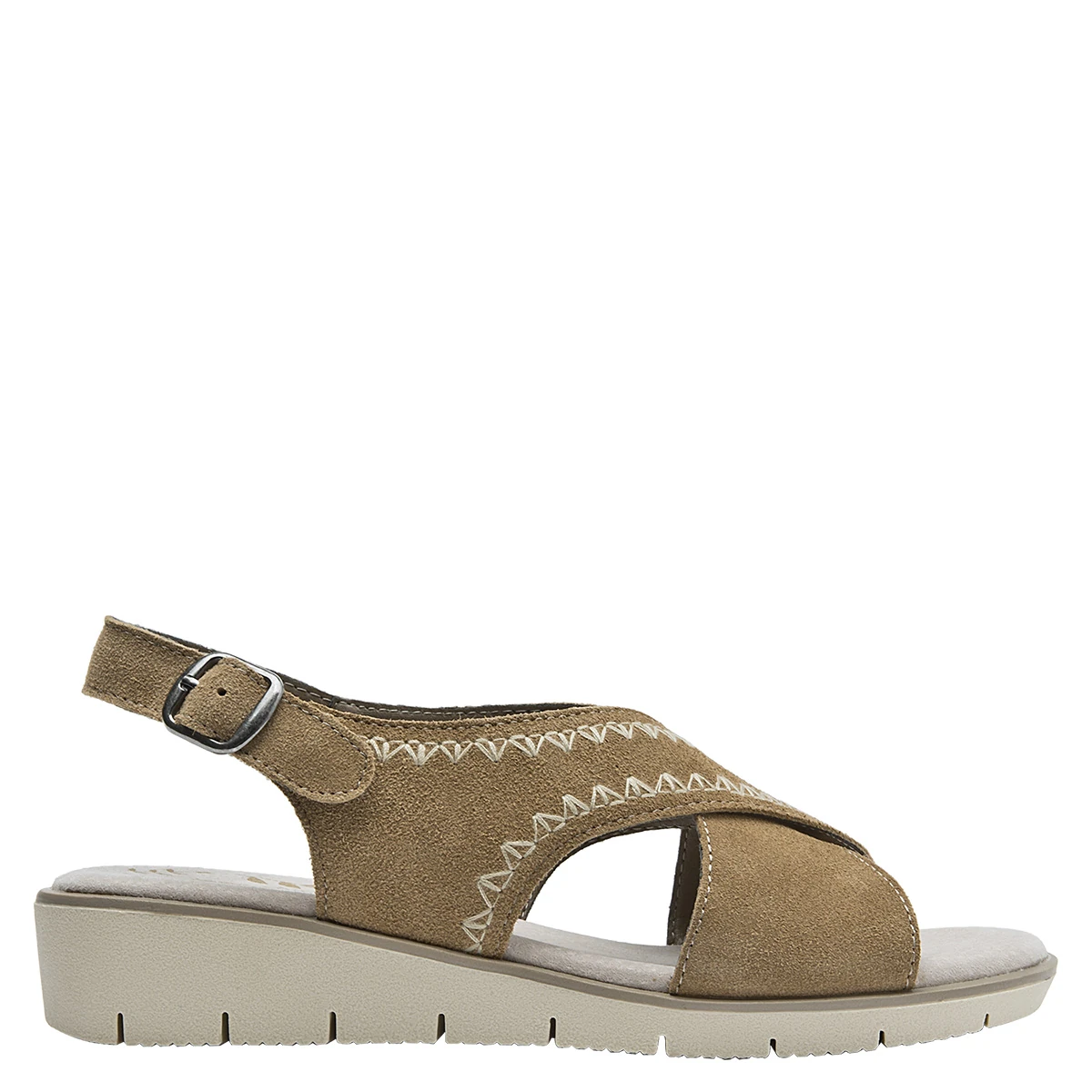 SANDALIAS MUJER PANAMA JACK CUERO TAUPE PJM0050 - 1