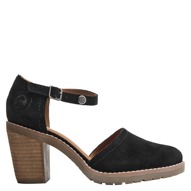 SANDALIAS MUJER PANAMA JACK CUERO NEGRO PJM0113