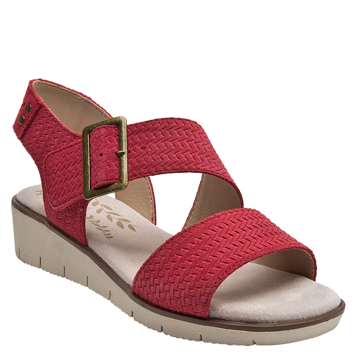 SANDALIAS MUJER PANAMA JACK CUERO ROJO PJM0118 - 2