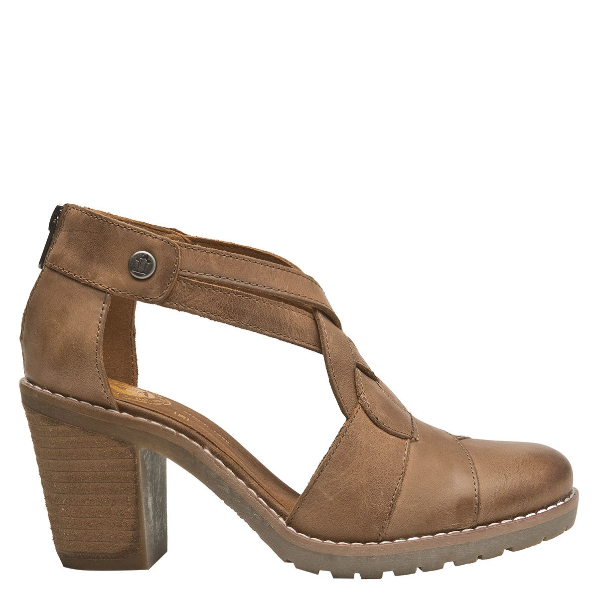 SANDALIAS MUJER PANAMA JACK CUERO CAMEL PJM0124