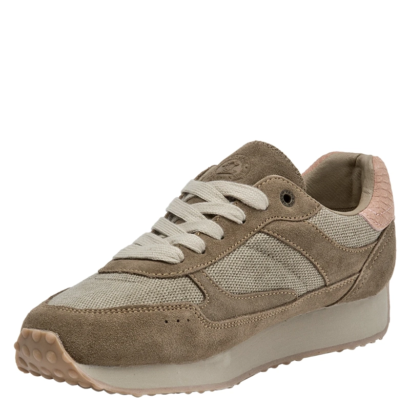 ZAPATILLAS MUJER PANAMA JACK CASUALES TAUPE PJM0094 CUERO - 3