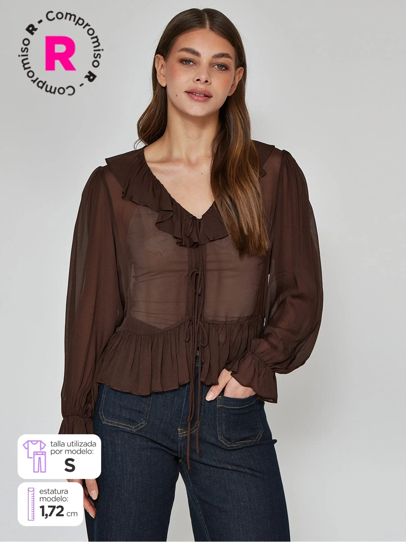 BLUSA MUJER MARQUIS VUELOS - 1