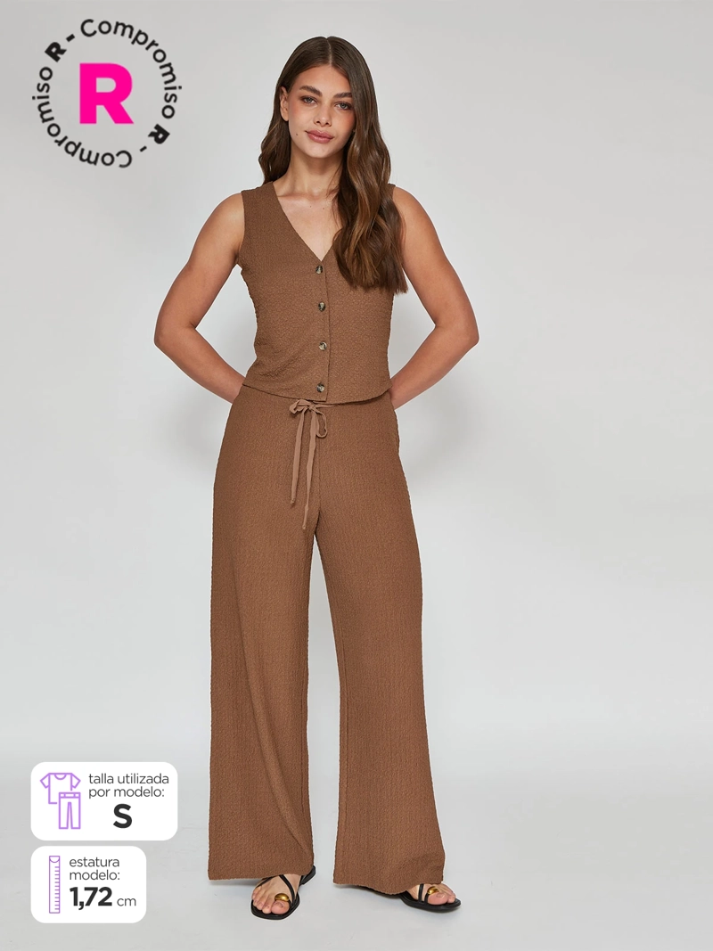 PANTALÓN MUJER MARQUIS WRINKLE