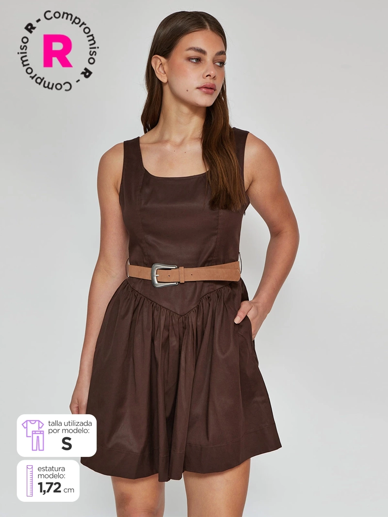 VESTIDO MUJER MARQUIS VOLUMEN