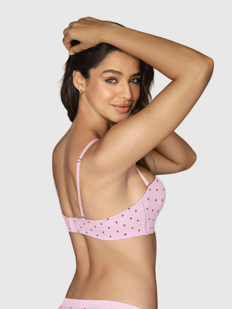 SOSTÉN MUJER LEONISA ROSADO STRAPLESS ANTIGRAVEDAD 011841B34 - 2